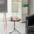 15.55'' H Metal Base Side Table