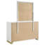 Commode 6 tiroirs avec miroir Jordan-2132520795