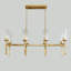 Lustre martelé 8 lumières Modern Glam