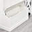 38-Inch 3-In-1 Entryway Hall Tree With Storage Bench, Coat Rack, And Shoe Organizer, White