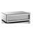 Darrington Mirrored Glass Top 3 - Drawer End Table