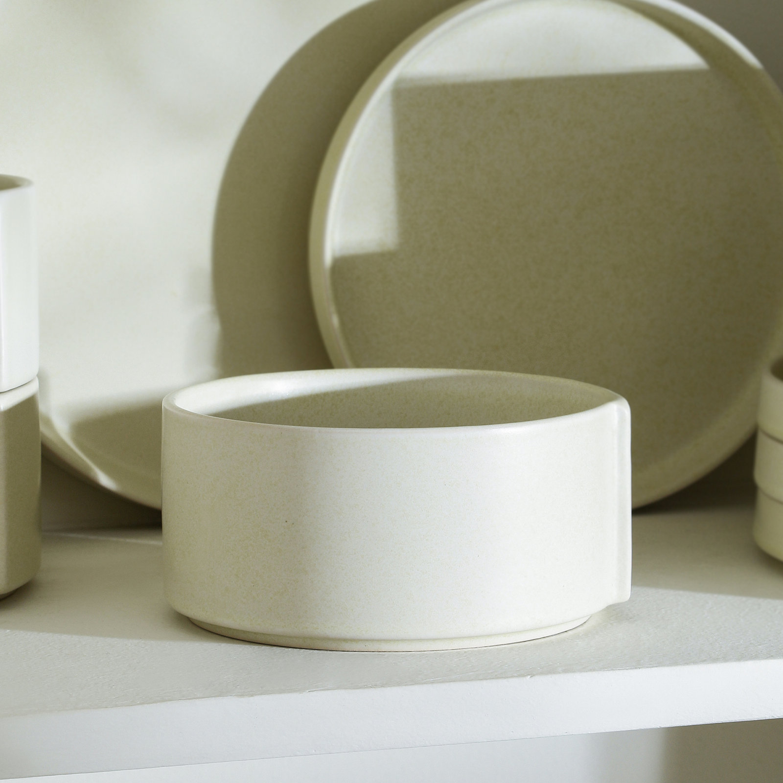 Bao Stoneware Cereal Bowl, Beige