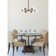 Caisha 6 - Light Dimmable Sputnik Modern Linear Chandelier