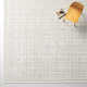 Jacey Handmade Hand Loomed Light Beige/Cream Area Rug