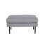 Dareon 64cm Wide Velvet Rectangle Ottoman-415782478