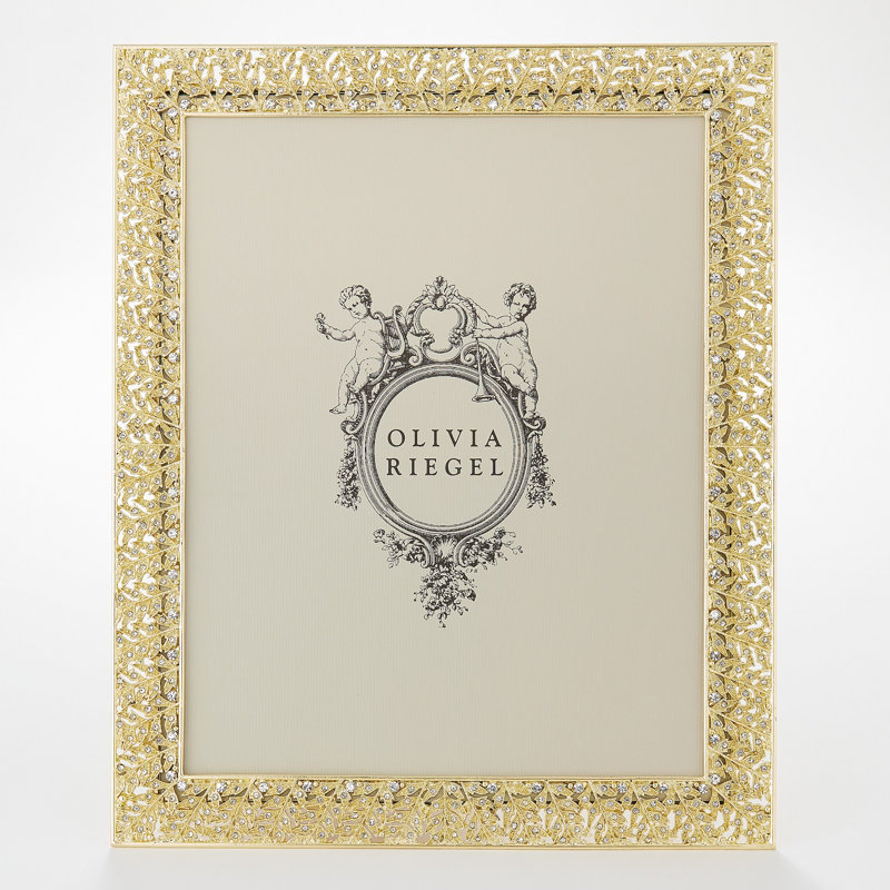 Florence Metal Picture Frame, Gold, 5" x 7"