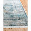 Tapis ivoire / bleu / rouge à motif abstrait Folmar-86604515