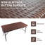 Table pliante portative pour la table pliante d'intérieur et d'extérieur-125149247