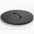15" Propane Tabletop Gas Fire, 40000 BTU Round Steel Fire Pit for Outdoor living room Garden Balcony