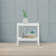 Table de chevet blanche Yonda