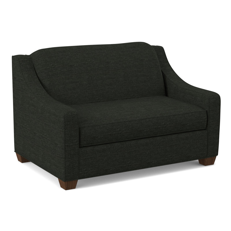 Phillips Upholstered Accent Chair, Montana Walnut, Antic Pepper