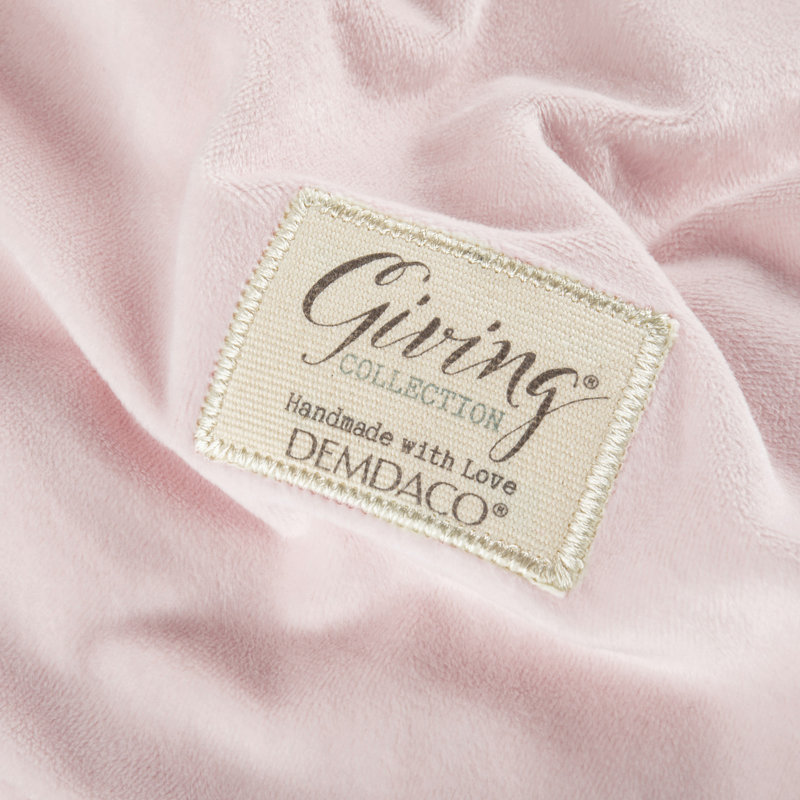 Giving Accessories Weighted Throw Blanket, Pink