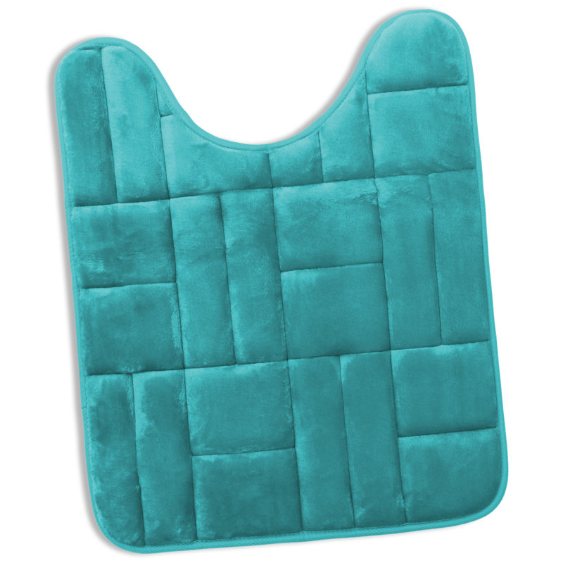 Non-Slip Contour Mat, Teal