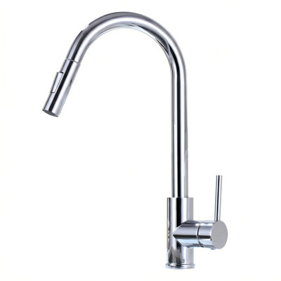 Robinet de cuisine rétractable à poignée simple Topcraft