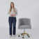 Louise 35.5'' H Velvet Hand-Curated Task Chair with Button Tufted