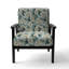 Fauteuil rembourré d'appoint tropical D-237066028