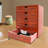 5-Drawer Wood Storage Drawer