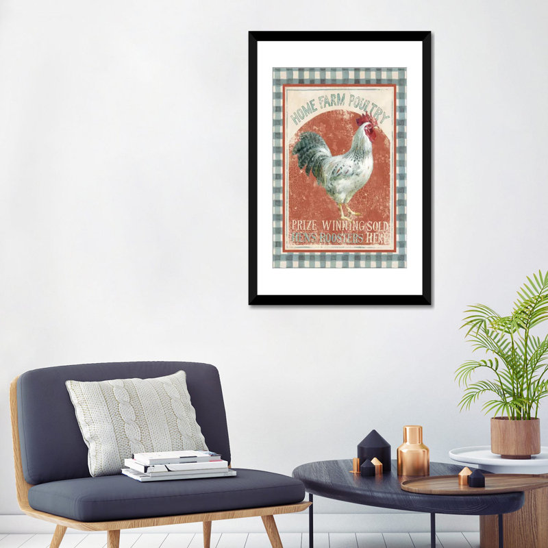 « farm nostalgie viii », impression sur toile tendue, H 32 po x l 24 po x P 1 po, Papier d'art encadré noir, Blanc