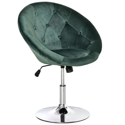 Otta Swivel Upholstered Adjustable Height Counter Stool with Metal Frame