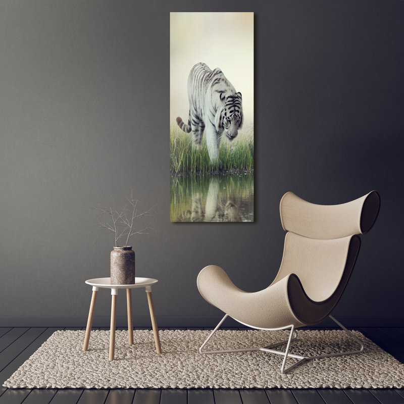 White Tiger - Wrapped Canvas Print