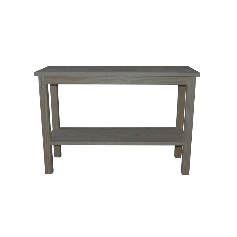 Console en bois massif 44 po Haralan, Ferme