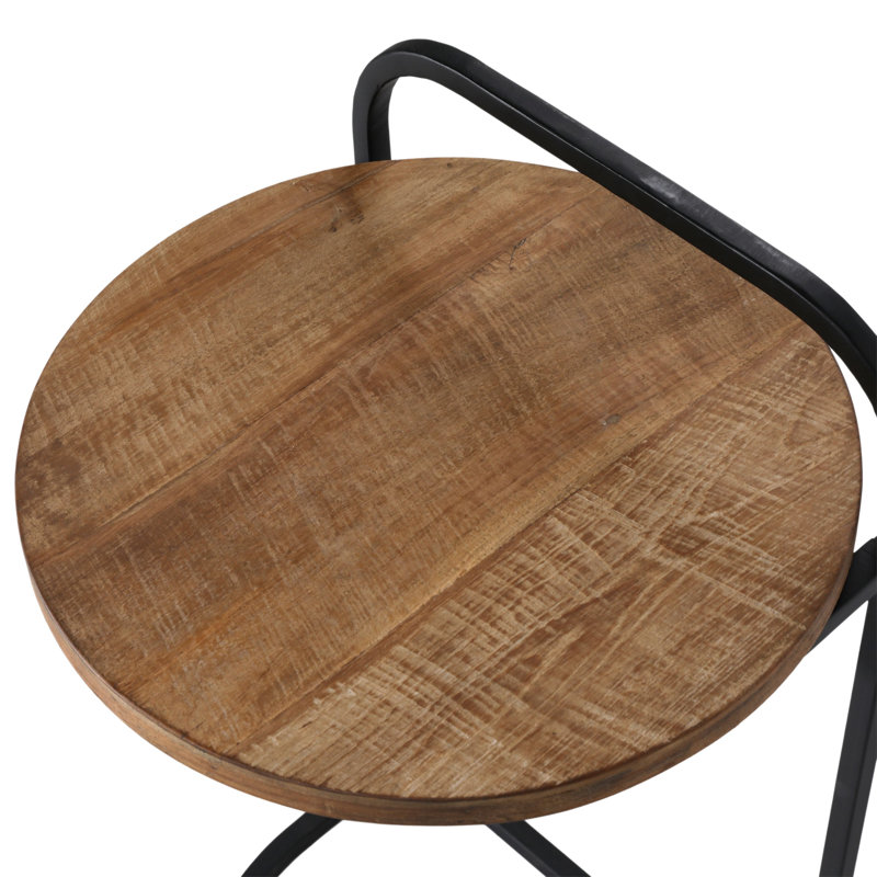 Leigh Teak End Table, Natural