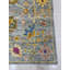 Tapis oriental gris en laine noué à la main Fiona