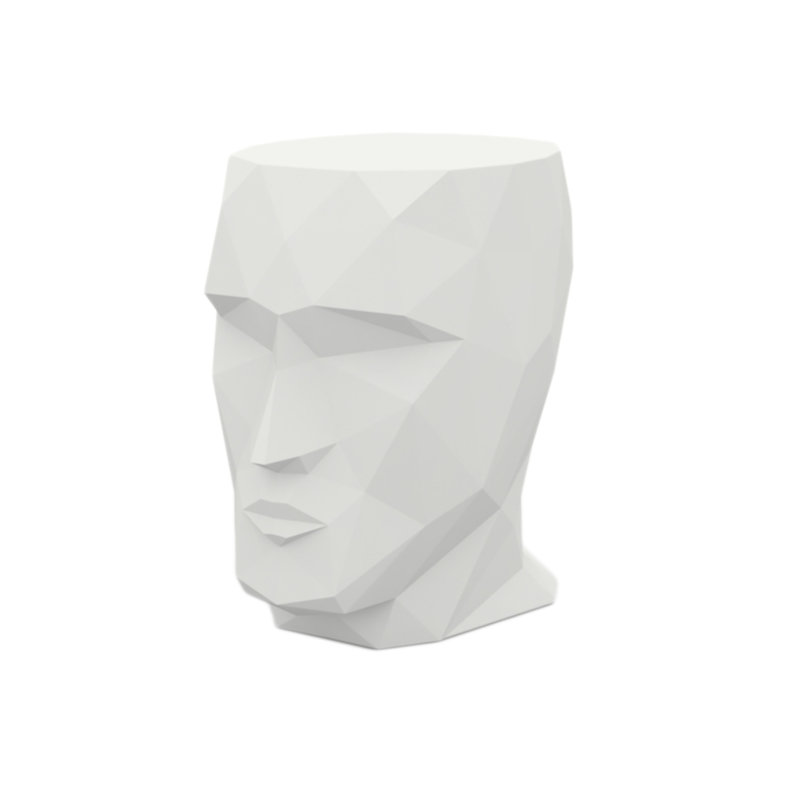 ADAN Stool (Indoor/Outdoor), White