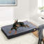 Lit pour chien plat en mousse douce antidérapante avec housse double face pour toutes les saisons-1534023945