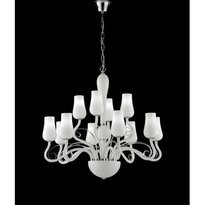Pedro 12 - Light Shaded Chandelier