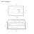 Lisse 24" Rectangle Concrete Wall-Mount Bathroom Sink With Matte Black Frame-112293718