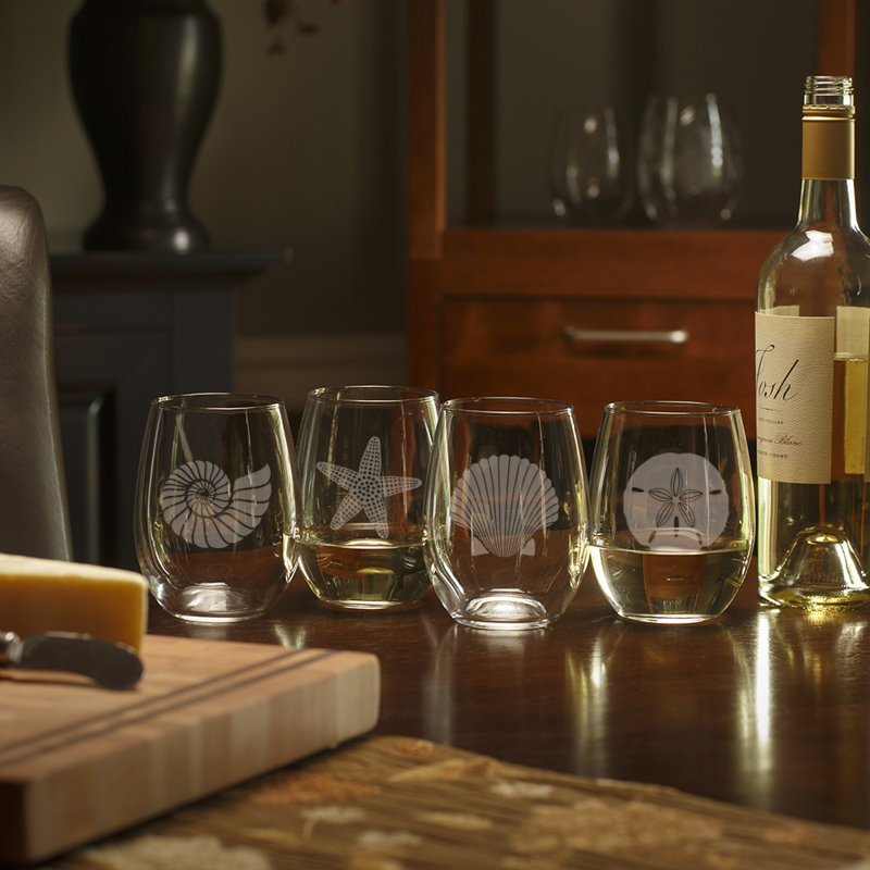 Vale 21oz. Wine Glass Set, Clear