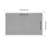 Oliver White Narrow Framed Magnetic Board - Magnet Board, Organization Board-903951603
