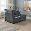 Chaise longue rembourrée 55 po avec repose-pieds Corduroy Upholstery-771987510