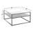 Duran Glass Top Single Coffee Table