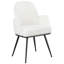 50cm H Tufted Fabric Upholstered Full Back Armchair-976965432-976965435