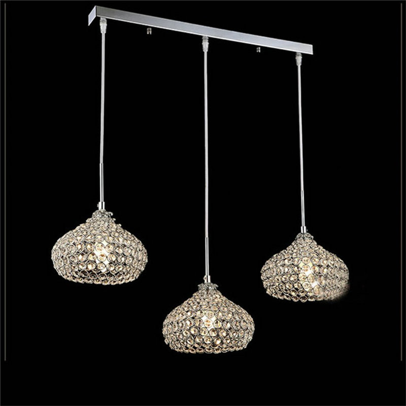 Adriena 3 - Light Sliver Kitchen Island Pendant