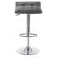 Padula Upholstered Counter Stool with Metal Frame-587969817