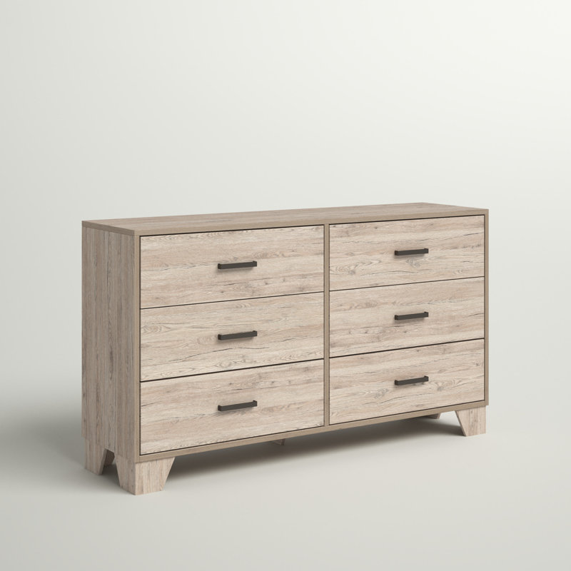 Commode double 6 tiroirs Kaliana