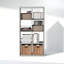 Tanvee 147.09cm H Media Shelves-590575719
