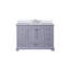 Meuble-lavabo simple 48 po X P 22 po D, plateau en marbre de culture et ensemble de robinet pour la maison-156673853