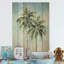 «Green Minimalims Palm Trees II» sur impression sur bois-338054418