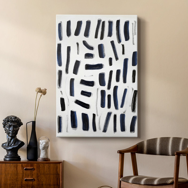 ABSTRACT Series DLxxIV - Cavas de galerie sur mesure, H 60 po x l 40 po