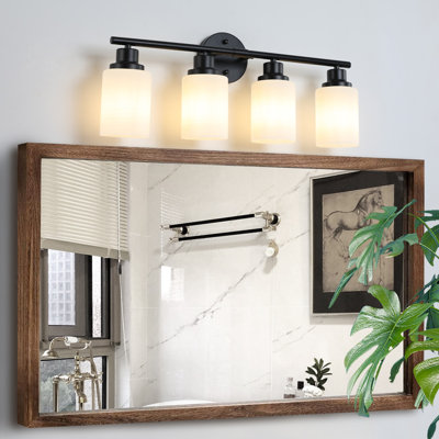 4-Light Modern Bathroom Vanity Light