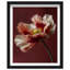 Merlot Blush Blossom I Shadowbox Floral & Botanical Print by Oliver Gal, Black Frame, 16 x 20-186070282-186070286