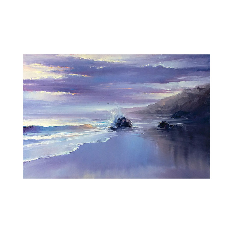Après une tempête par - Giclée sur toile tendue avec châssis, H 18 po x l 26 po x P 1,5 po