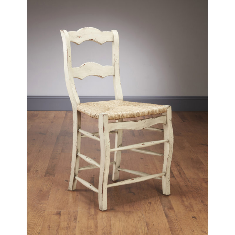 Drakos 24" Bar Stool, Parchment