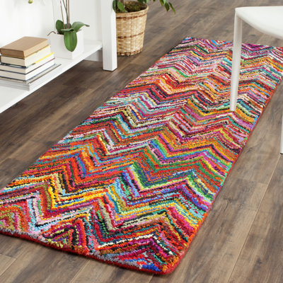Barnes Hand Tufted Multi-Colored Area Rug
