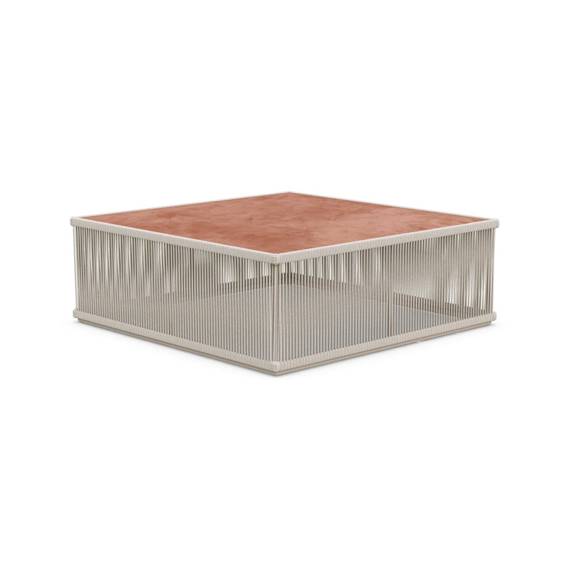 Malta Square Coffee Table Dekton Top, Birch, Umber