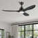 3-Blade Smart LED Ceiling Fan with Dimmable Light and Remote Control